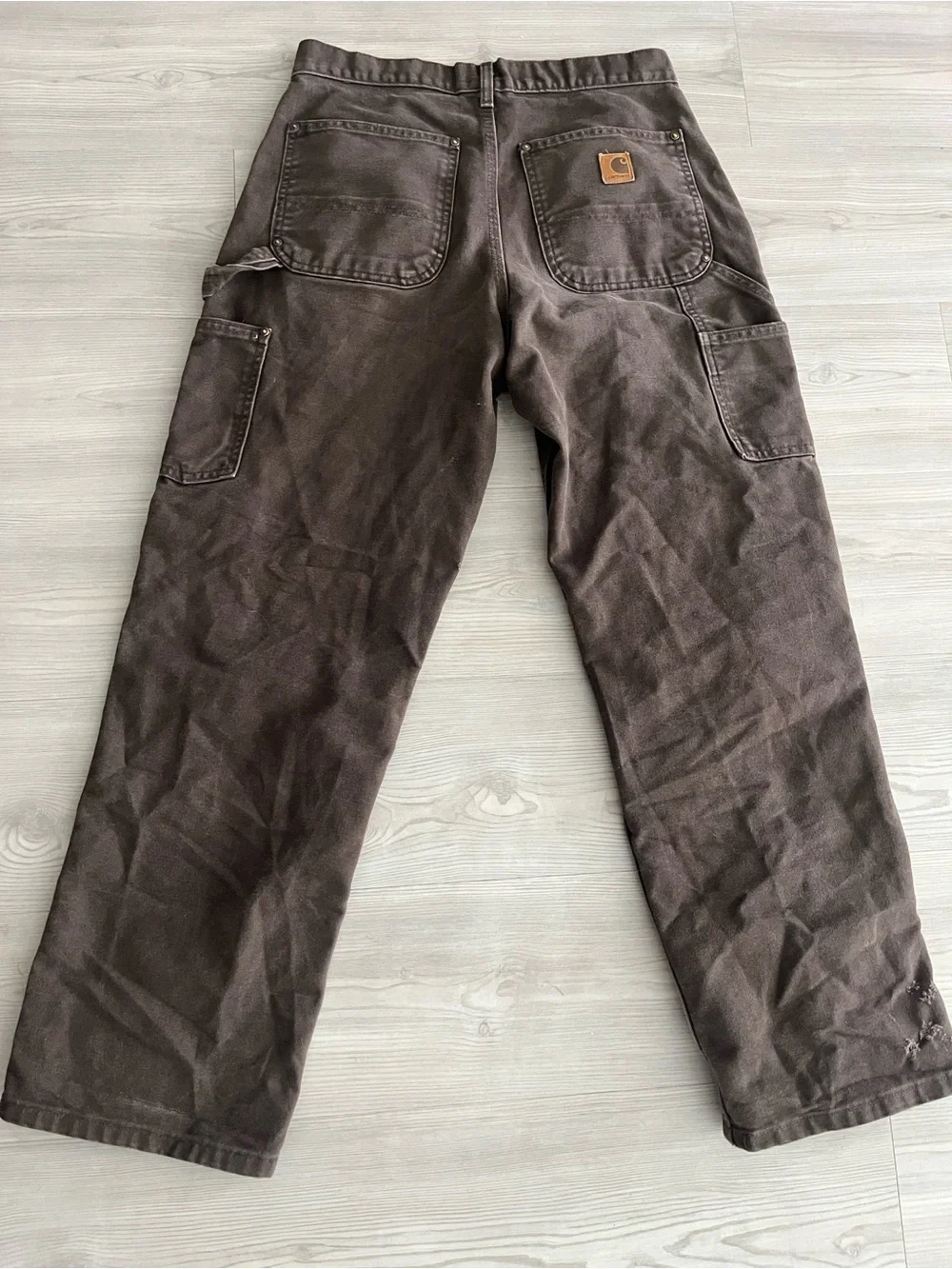 Carhartt 31-30 Brown Carpenter Pants
